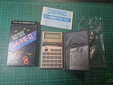casio game watch MG 885 game II calculator