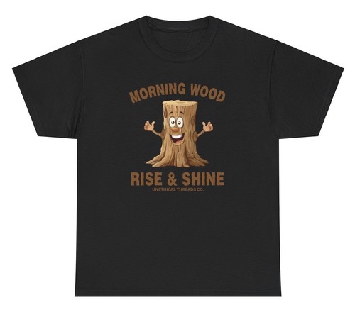 Maglietta morning wood - maglietta,