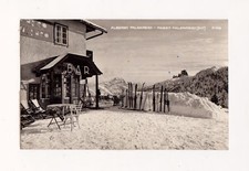 ALBERGO FALZAREGO Passo Falzarego sci neve montagna vecchia cartolina 1951