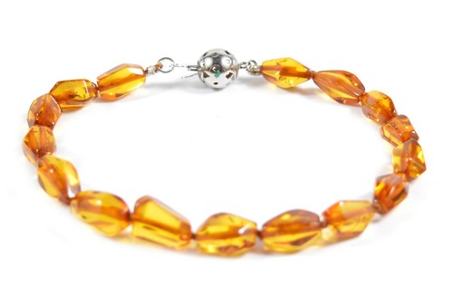 Bracciale ambra chiusura - in,