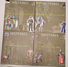 MILITARIA Storia, Battagli, Armate Volumi 1- 2-3-4 Giovanni Santi - Mazzini