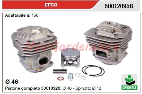 Cilindro pistone segmenti - , efco