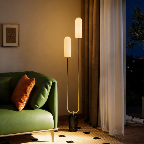 Lampada terra con 2 - terra,
