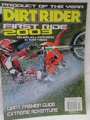 Dirt rider magazine - rider,