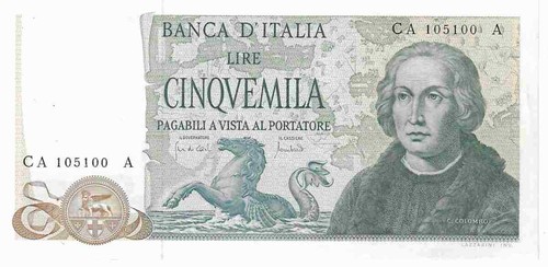 Banconota italia repubblica - banconota,