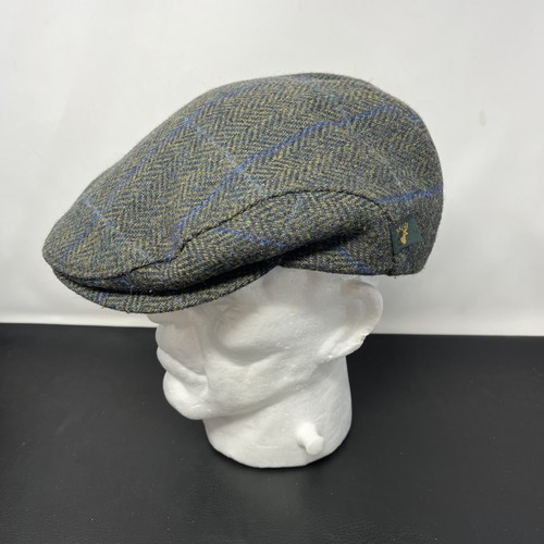 Cappellino piatto mucros - piatto, tweed