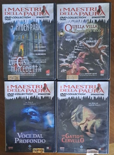 Dvd maestri della paura - 4, i