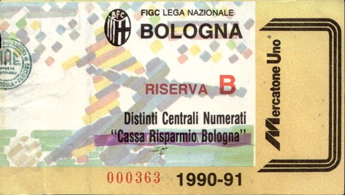 Biglietto partita calcio - partita,