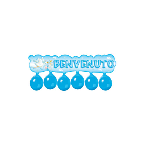 Festone palloncini striscione - palloncini,