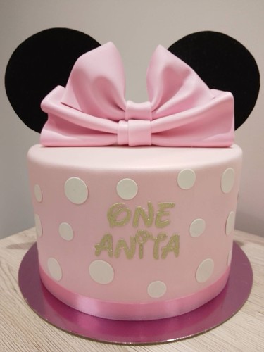 Torta scenografica minnie - torta,