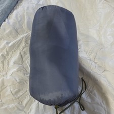 Big Agnes Anthracite Sleeping Bag 30°F Men's Regular Left Zip 6 ft long Camping