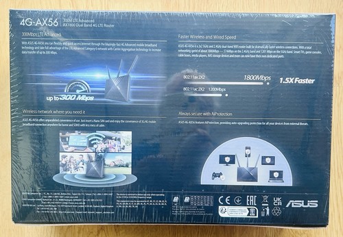 Asus ax56 router lte - 4g-ax56,