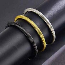 Bracciale Uomo Acciaio Rigido