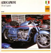AERO CAPRONI 150 Capriolo AERO CAPRONI 1955 : Fiche Moto #001358