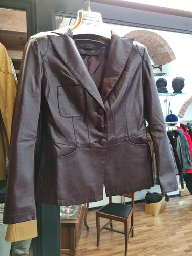 Giacca vera pelle donna - in,