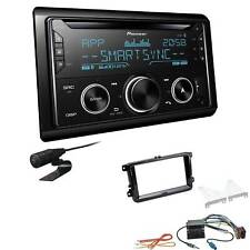 Pioneer Autoradio CD Bluetooth USB Einbauset für Skoda Yeti ab 2009 piano black