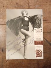 Fotografia Autografa. Minnie Minoprio. 1972