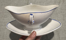 Antica salsiera in ceramica -