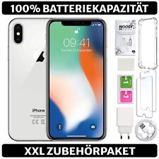 Apple iPhone X 10 - 64 256GB - Bianco Argento - Batteria 100% - Confezione Accessori