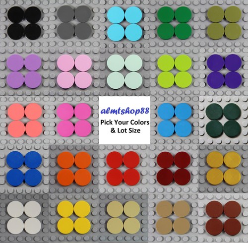 Lego 2x2 round tiles - lego,