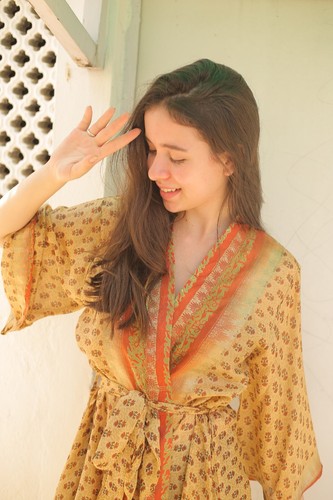 Robe midi seta pura - midi,