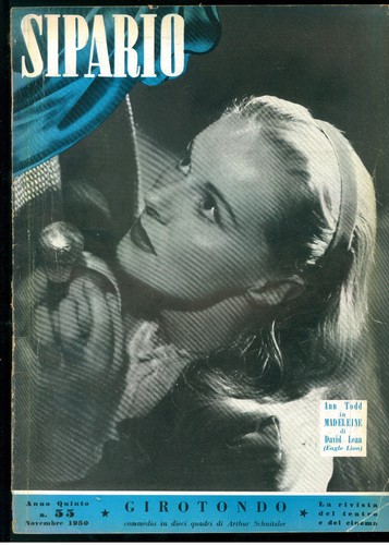 Sipario novembre 1950 - sipario,