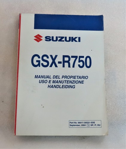 Suzuki 99011 30g51 manuale - suzuki,