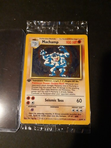 Pokemon machamp 102 set base - 8/102,