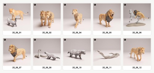 Animali dell africa - 1:43, |