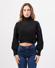 maglia donna in misto lana e