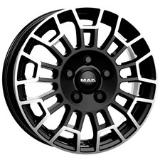 CERCHIO IN LEGA PER MERCEDES CLASSE X 7,5J17" 6X114,3 45 66,10 MAK NOMAD-2 BLACK