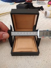 Bulgari  Scatola In Pelle Nera  Vedi Foto  Scatola N. 8