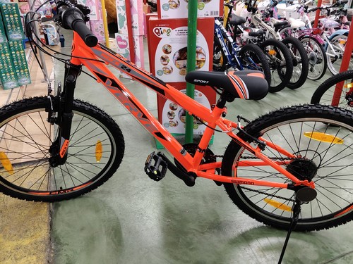 Bici mtb rock - bici, arancio