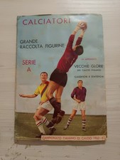 Album Figurine Calciatori PANINI 1962-63 COMPLETO originale