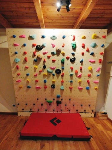 Parete arrampicata - parete, x