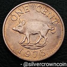 Bermuda 🇧🇲 1 Cent 1973