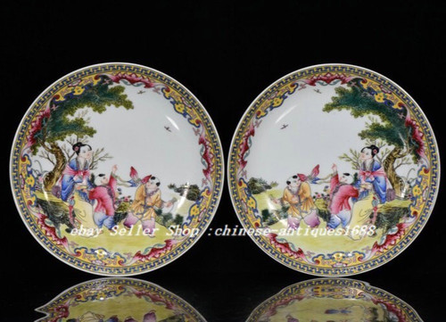 Coppia piatti vassoio - , 8''