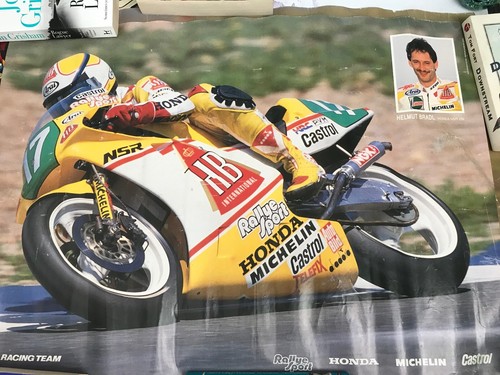 Casco brahdl honda - nsr, 250