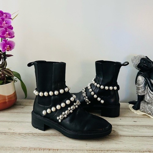 Stivaletti zara pelle - in, con