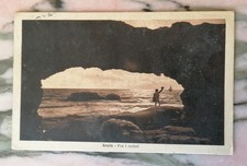 ANZIO - FRA I RUDERI FOTOCARTOLINA 1914 VIAGGIATA CON BOLLO