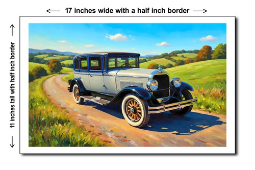 1928 locomobile poster 11x17 - poster,