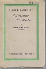 Ciascuno suo modo - suo, commedia