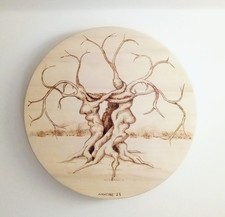 Vassoio Girevole Legno