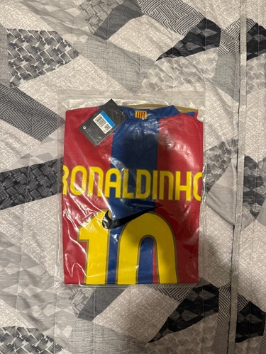 Maglietta barcelona ronaldinho - maglietta,