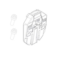 piastra di fissaggio powertube
