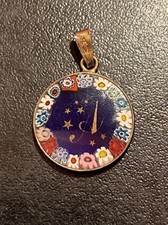 Rare Pendentif En Verre De