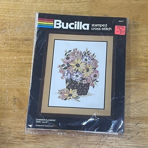 Vintage bucilla summer flowers - summer,