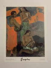 Gauguin, Donne in riva al mare (Maternità), poster 1999