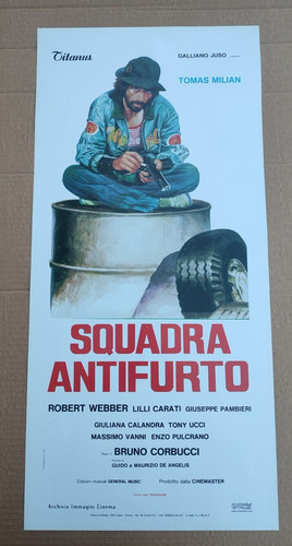 Locandina squadra antifurto - locandina,