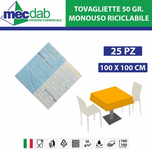 Tovaglie coprimacchia qtà - 25,